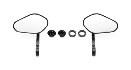 Espejos de manillar moto GSX8S para eliminar puntos ciegos con soportes orientables