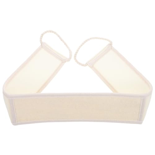 Healeved Loofah Back Scrubber Natural Exfoliating Bath Towel Long Strip Design for Deep Cleansing Easy Access to Hard to Reach Areas Durable Loofah Material for Dead Skin Removal