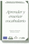 Aprender y enseñar vocabulario