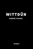 wittdün restaurant  Wittdün: Notizbuch / Notizblock A5  120 Seiten Punktraster  Notizblock / Journal / Notebook für deine Stadt