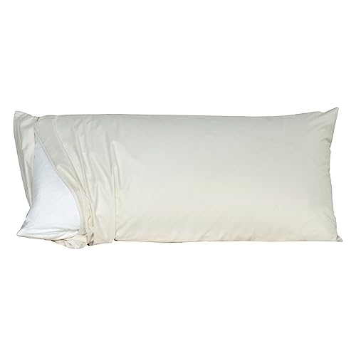 Softsan Kissen Encasing aus Bio Baumwolle | Anti Milben Schutzbezug | Weltneuheit | Viele Größen (40 x 80 cm)