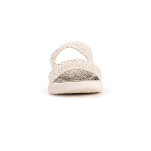 MUK LUKS Women's Stella Sandal, Neutral, 10 by MUK LUKS - Used condition - Image 5