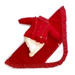 Saída Maternidade Menina Poá Vermelho - Maxibaby