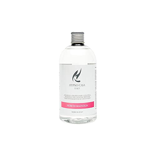 Hypno Casa - Ricarica Lampada Catalitica, 500Ml (Fiori Di Magnolia)