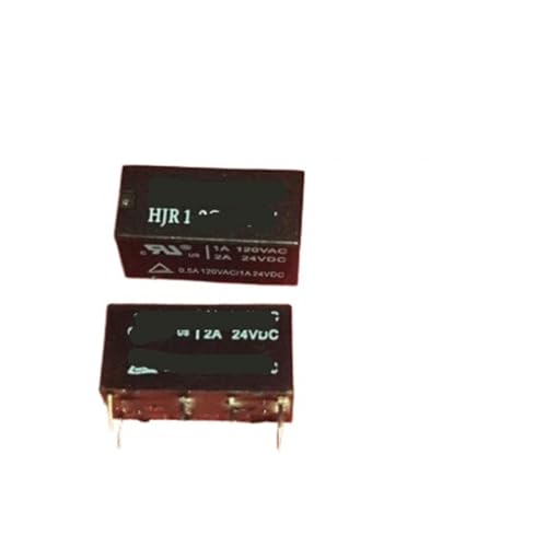 Relé 5V HJR1-2C-L-05V conmutador DIP8 de 2A para placas electrónicas pack de 2 unidades