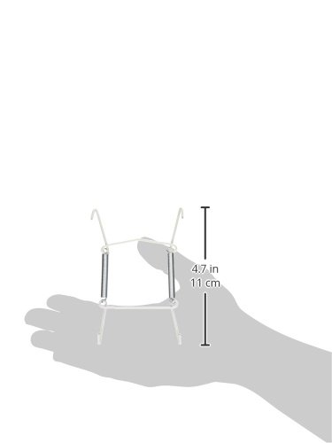 Image of Darice 5202-59, Expandable Plate Hanger, 5 to 7 Inch, White