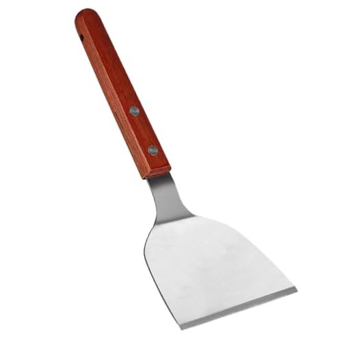 Professional Griddle Spatulas Set | Safe Spatulas Set Crepe Spreader Tool,Detachable Grip Efficient Pancake Flipper for Home and Commercial Use