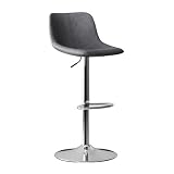 Su diseño ergonómico, incluyendo un asiento y respaldo ampliados, este taburete de bar se adapta perfectamente a la forma de tu cuerpo, ofreciendo no solo una experiencia de asiento cómoda, sino también un apoyo sustancial para la espalda.
