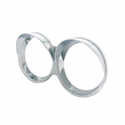 United Pacific 41436 - Gauge Panel - Large 2 Gauge Cluster Cover With Visor For 2006+ Kenworth