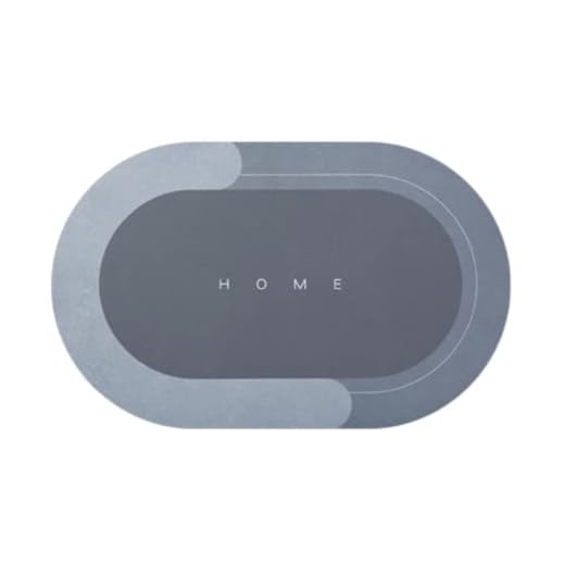 Tapete De Banheiro Casa Antiderrapante Emborrachado de secagem rapida Premium Ultra Absorvente Macio resistente para Casas, trabalho, cozinhas, areas com piscinas premium cores sortidas RHAYNER