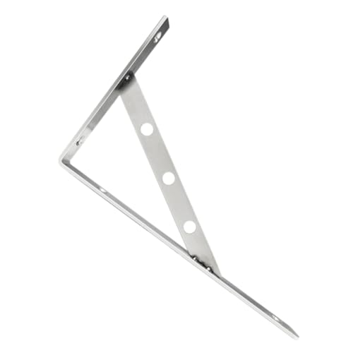Abaodam Soporte Balda Pared Acero Inoxidable Resistente Soporte Estantería Flotante para Cocina Oficina Dormitorio Garaje