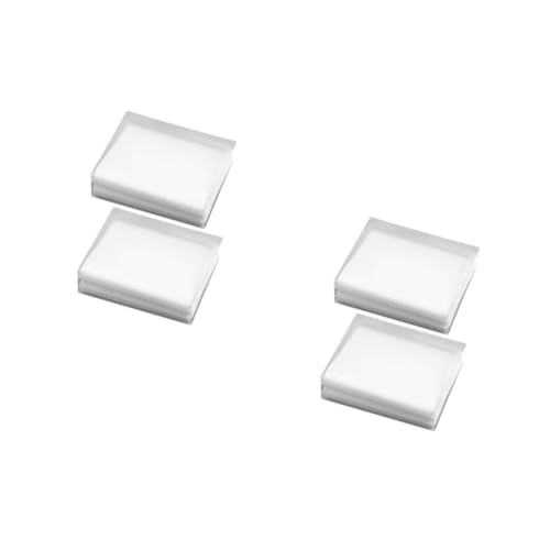 ABOOFAN 2sets Creative Photo Album Storage for Instant Photos Transparent Sleeves for Pictures Business Cards and Memorabilia for Home Office and 2pcs*2