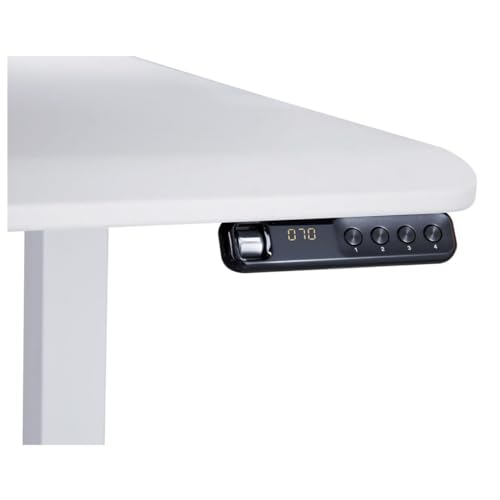Cougar - Mesa Gamer Cougar Royal 150 Elite, Branca, Regulagem Elétrica de Altura, 150cm - 3MR1502W.0