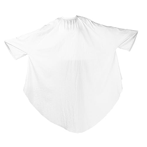 Healvian 1pezzi Panno Da Parrucchiere Grembiule Per Taglio Capelli Mantello Protettivo Scialle Per Acconciatura Abito Per Tintura Per Donne e Uomini Realizzato in Materiale Morbido e Resist