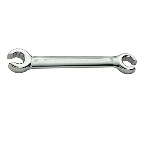 Bahco IR1949Z-1-1.1/8 Double End/Offset Flare-Nut Wrench, Silver, 1.1/8 mm
