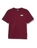 Vans Essential Boys-B Camiseta, Burgundy