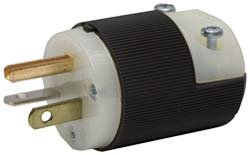 HBL5366C, Plug, 20A 125V, 5-20P, B/W