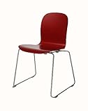  Cappellini Jasper Morrison - Sedia a sdraio, colore: Rosso