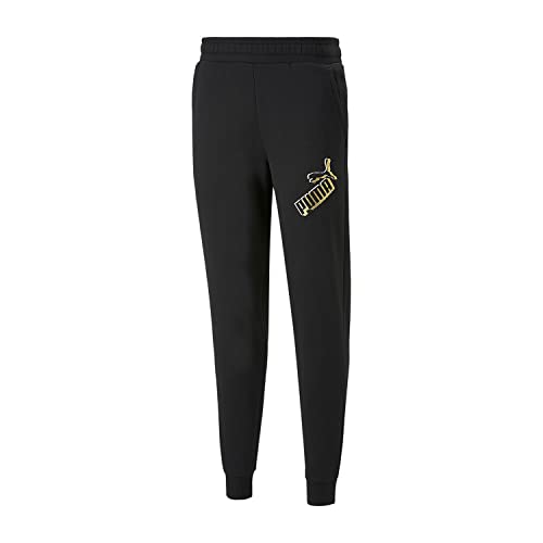 Jogging PUMA Essentials en polaire noir taille XXL pour homme