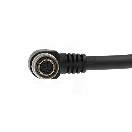 Cable Hirose 12 pines hembra HangTon de 1m en ángulo recto 3