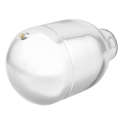 HOLIDYOYO Forro para termo botella de viaje botella termica termo para infusiones jarra aislante daruma taza de café divertida tazas de viaje con aislamiento para frío y calor Vidrio Silver