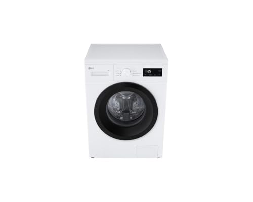 Lave-linge frontal LG F84N15WHS - 8 kg - 1400 trs/min - Classe A - Cycle vapeur - ThinQ connecté - Installation simplifiée Lave-linge frontal LG F84N15WHS - 8 kg - 1400 trs/min - Classe A - Cycle vapeur - ThinQ connecté - Installation simplifiée