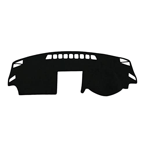 Cubierta de salpicadero para Nissan Qashqai J10 Dualis 2006-2013 alfombrilla protectora negra