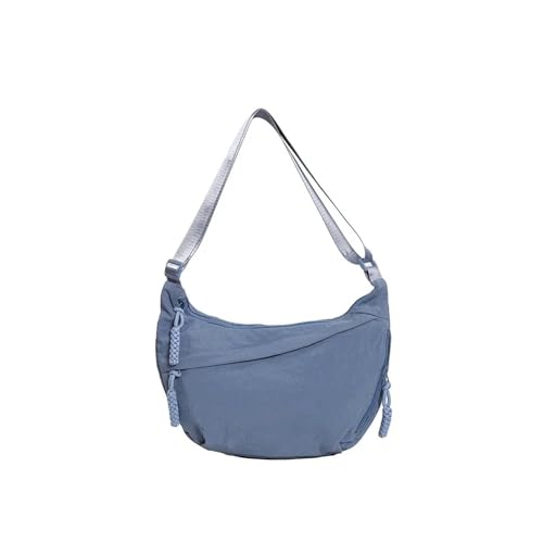 Solid Color Trendy Shoulder Bag, Personalized Multifunctional Canvas Bag, Daily Minimalist Dumpling Baga