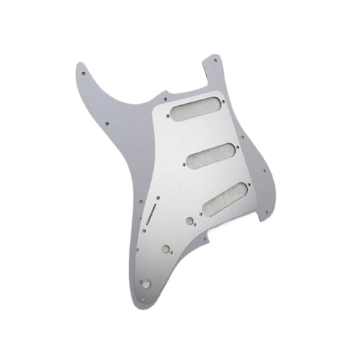 Panneau de micro simple ST SSS Red Tortoise pickguard guitare électrique - 2