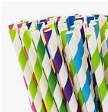 Multi-color Paper Straws