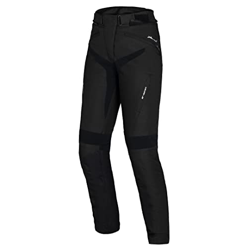 Pantalon moto textile dames IXS Tromsö-ST 2.0 robustesse noire en M