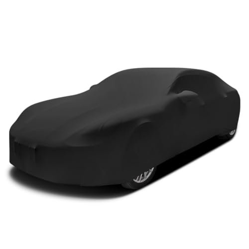 Image of Compatible for Porsche Panamera Indoor Car Cover Soft Stretch Full Cover Protection for Automobiles for Dust-Proof, Underground Garage, Car Show,Fits up to 206 inches
