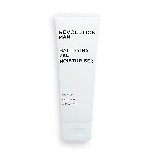 Revolution Man, Mattifying Gel Moisturiser, 75ml, 75 ml (Pack of 1) - Image 2