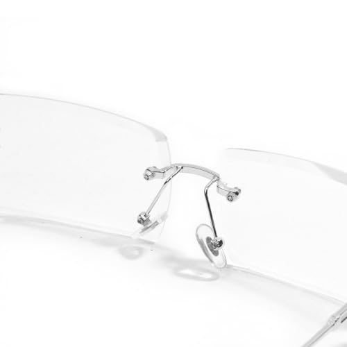 Image of SAM AND MARSHALL HARPER Eyeglass I Light Weight Frames I Rectangle Shape I Sheet Metal Frames I Prescription Friendly I Men & Women