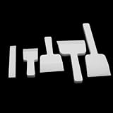 PTFE Scraper - 1 PCS PEFT Flat Scraper for Laboratory & Industrial Use, High Temperature & Erosion Resistant(100x150x10mm)