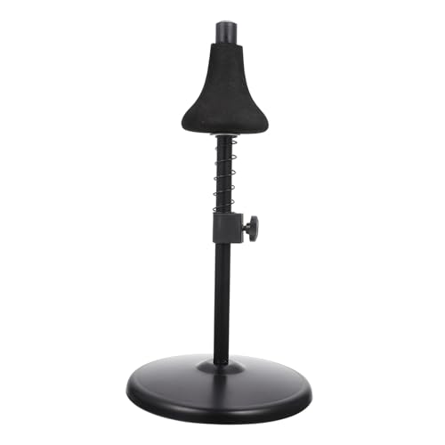 QUMIIRITY Soporte para Trompeta de Hierro Profesional con Base Estable y Protección EVA para Exhibición...