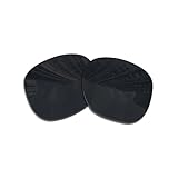 Polarized Replacement Lens fit Oakley Garage Rock OO9175 Sunglass-Anti-Scratch|Impact-Resistant|Perfectly Fit(1.5MM-Black-Polarized)