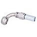 Motorcycle Brake Line Banjo Fitting Stainless Steel M10 4pcs Universal Replacement for Brake Clutch Pressure Lines Car Auto Hand Brake Lines