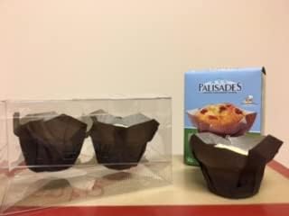 Miniatura 2 de 1 paquete de tazas de hornear Palisades Lotus Forros grandes para magdalenas y muffins, apto para horno y congelador, pelado limpio, Kosher,