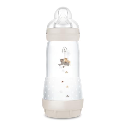 MAM Biberon Easy Start 320 ml, Biberon anticolica per allattamento