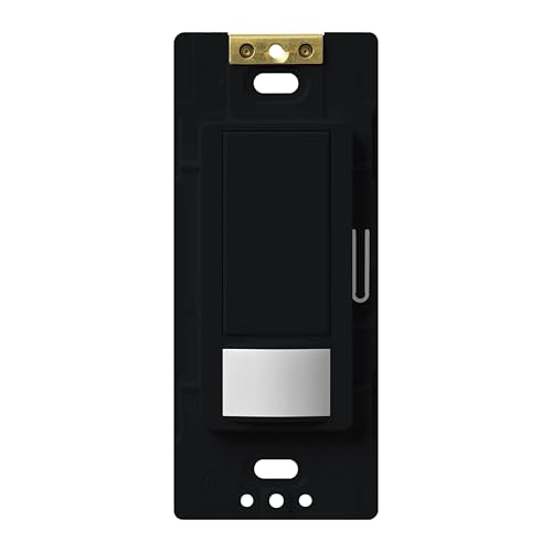 Lutron Maestro Vacancy-Only Sensor Switch | 2 Amp, Single Pole | MS-VPS2-MN | Midnight