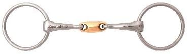Korsteel Oval Link Loose Ring Snaffle 5 1/2 Inc
