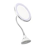 Miroir de maquillage avec éclairage : le miroir de maquillage avec lumière LED peut satisfaire vos besoins d'habillage quotidien, vous gardant , miroir de maquillage grossissant