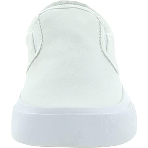 Dc Mens Trase Slip-On T Skate Shoe, Adult, White/White, 8 M Us #TOP1
