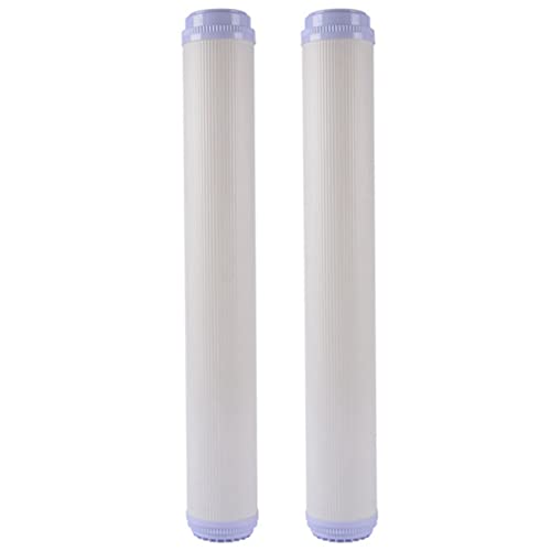 Bloepum 2X 20 Inch Ultrafiltration UF Membrane Filter Elements Flat Mouth Universal Water Purifier Filter Elements