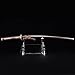 ShadowDancer Handmade Full Tang Katana Sword - Authentic T10/1095 Steel Blade with Real Hamon, Clay Temper, and Sharp Edge - Perfect for Iaido, Martial Arts Practitioners, and Collectors (ChaIshime)