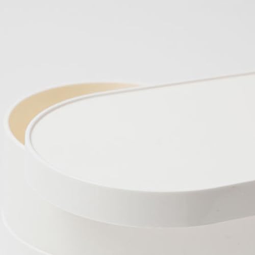 Boîte de rangement de bijoux et barrettes polyvalente transparente