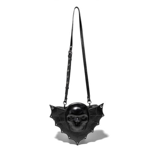 Sac à bandoulière gothique pour soirées Europunk et concerts rock