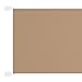 vidaXL Auvent Vertical Taupe 60x360 cm Tissu Oxford