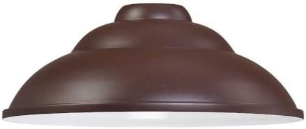 Minka Great Outdoors 7985-14-79 Rlm - Refelctive Lighting By Minka - Shade - 5.25 inches tall by 14 inches wide, Bronze/Copper Flecks Finish